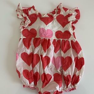 Pink chicken heart bubble